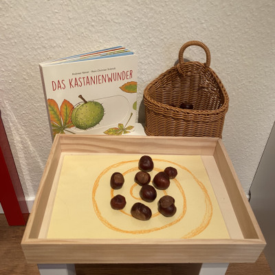 Kastanien legen Kastanien legen
